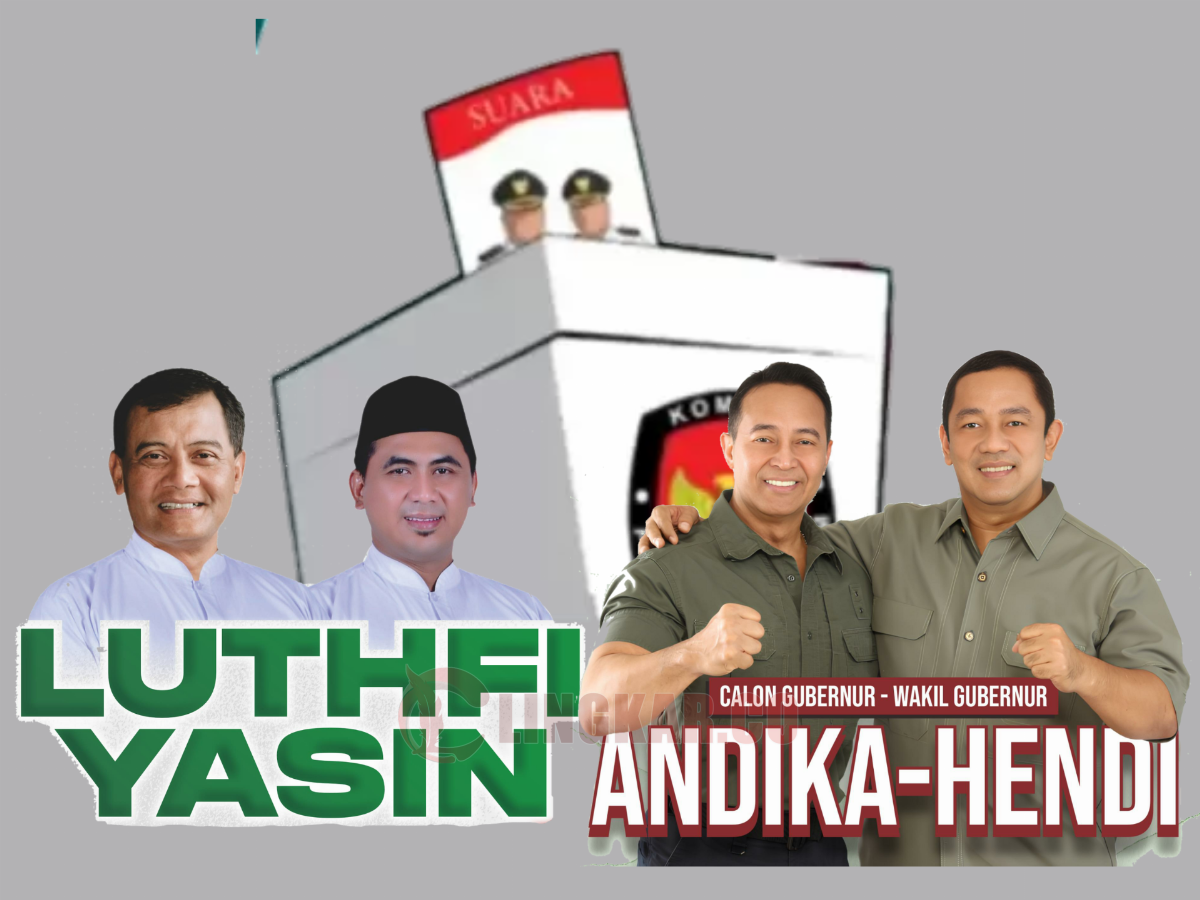 Survei LSI Denny JA: Ahmad Luthfi-Taj Yasin 46,8%, Andika-Hendi 28,2%