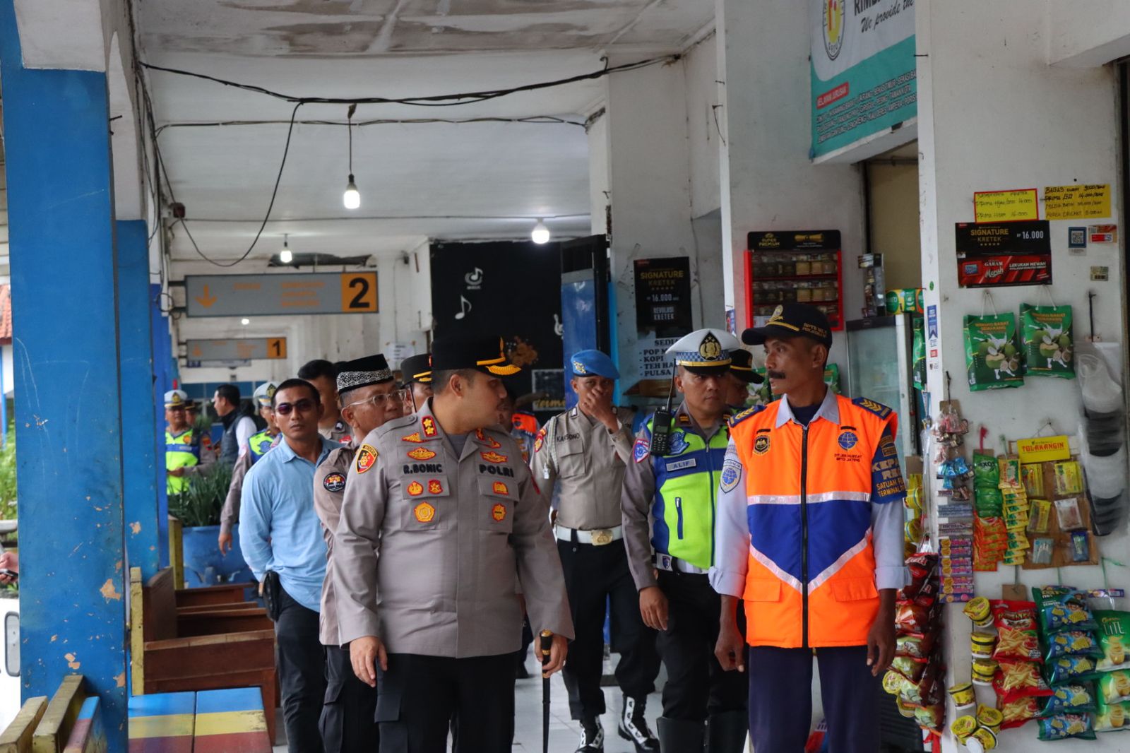 Jelang Mudik Lebaran, Kapolres Kudus Cek Kesiapan ke Terminal Induk Jati